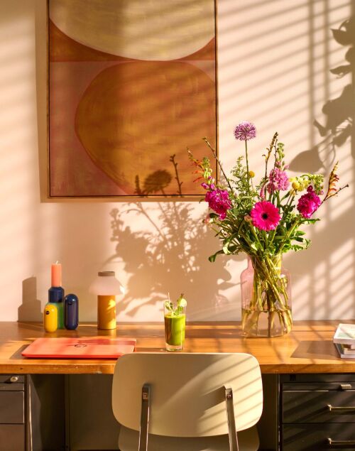 Lente en licht in huis